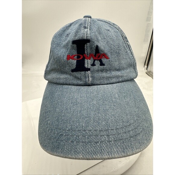 Iowa Hat  Denim Blue Jean Cap Adjustable - Picture 1 of 8